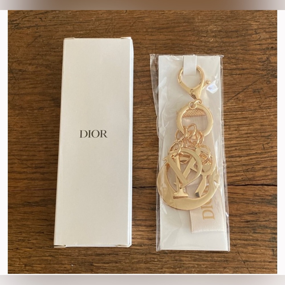Dior Gold Bag Charm; Keychain from Dior Beauty/Parfums Collection; NIP - Picture 5 of 5